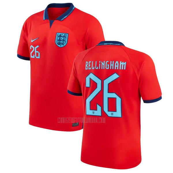 camiseta bellingham inglaterra copa mundial segunda 2022