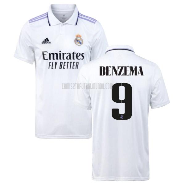 camiseta benzema real madrid primera 2022-2023