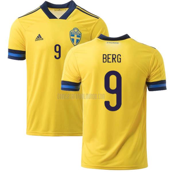 camiseta berg del suecia del primera 2020-21