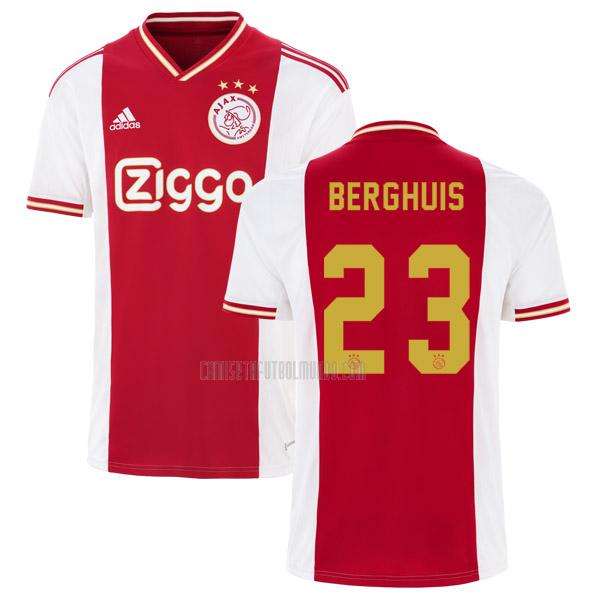 camiseta berghuis ajax primera 2022-2023