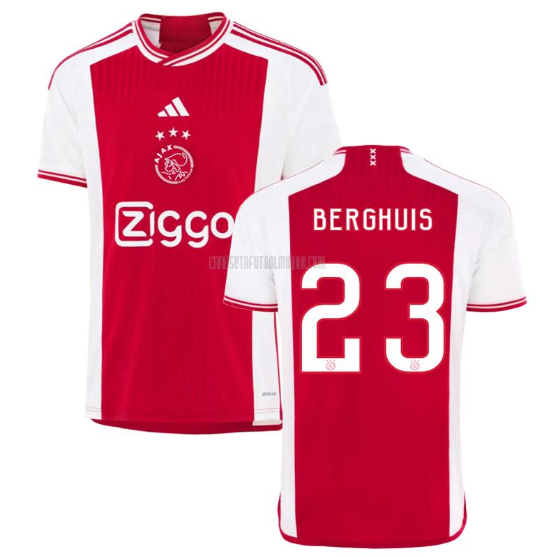 camiseta berghuis ajax primera 2023-2024