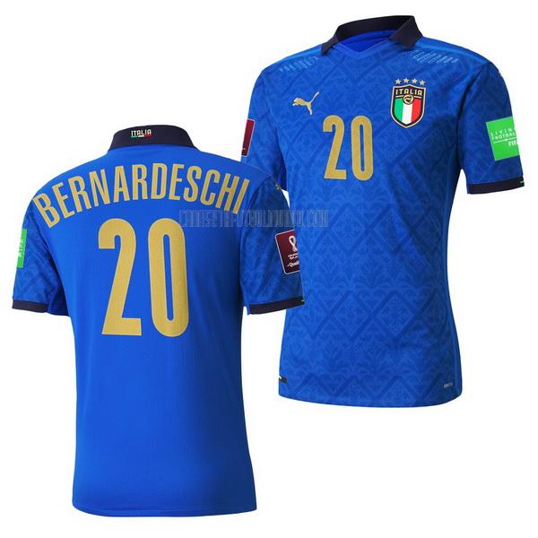 camiseta bernardeschi del italia del primera 2021-2022