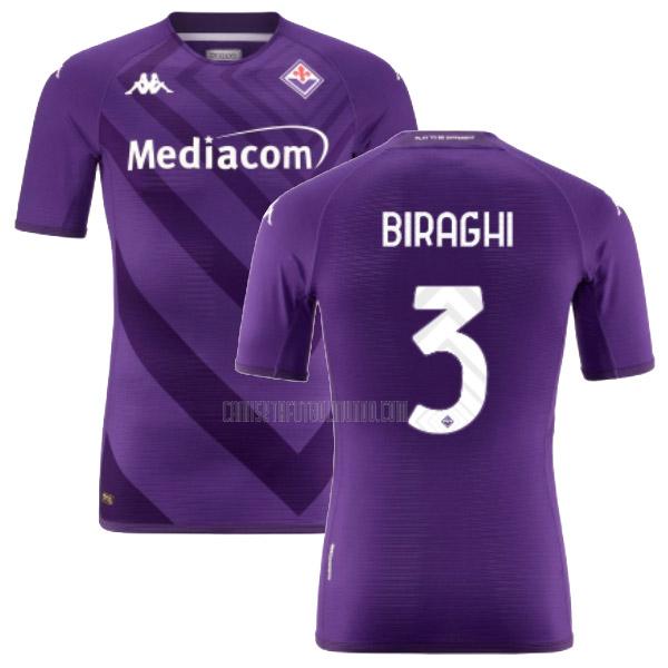 camiseta biraghi fiorentina primera 2022-2023