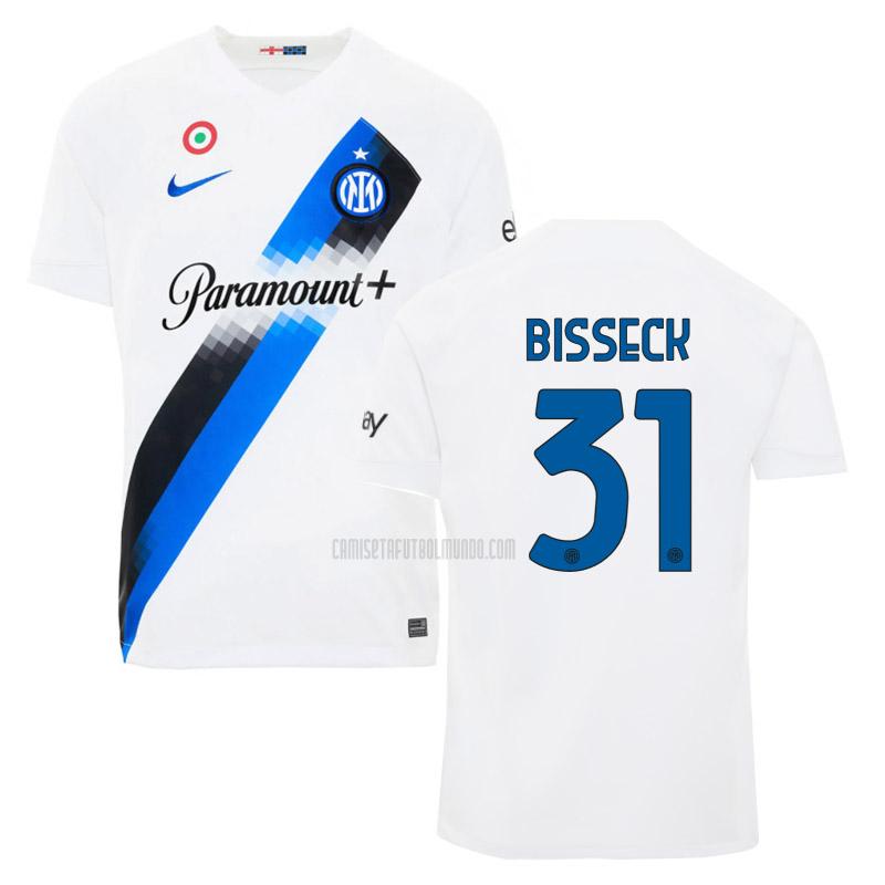 camiseta bisseck inter milan segunda 2023-2024