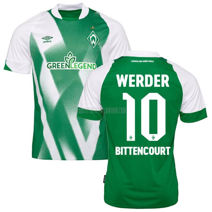 camiseta bittencourt werder bremen primera 2022-2023