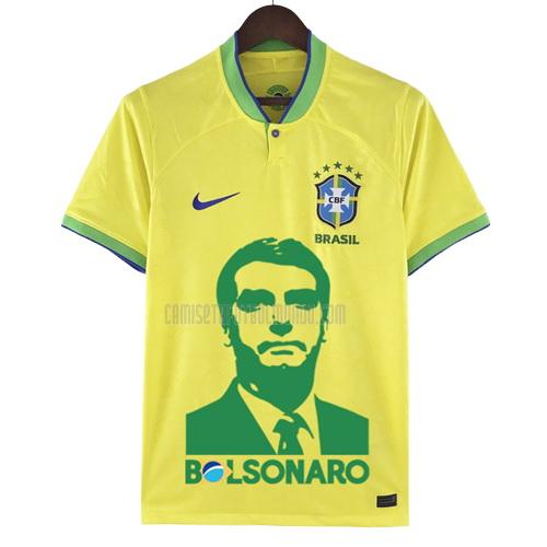 camiseta bolsonaro brasil primera 2022