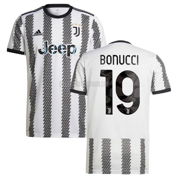 camiseta bonucci juventus primera 2022-2023