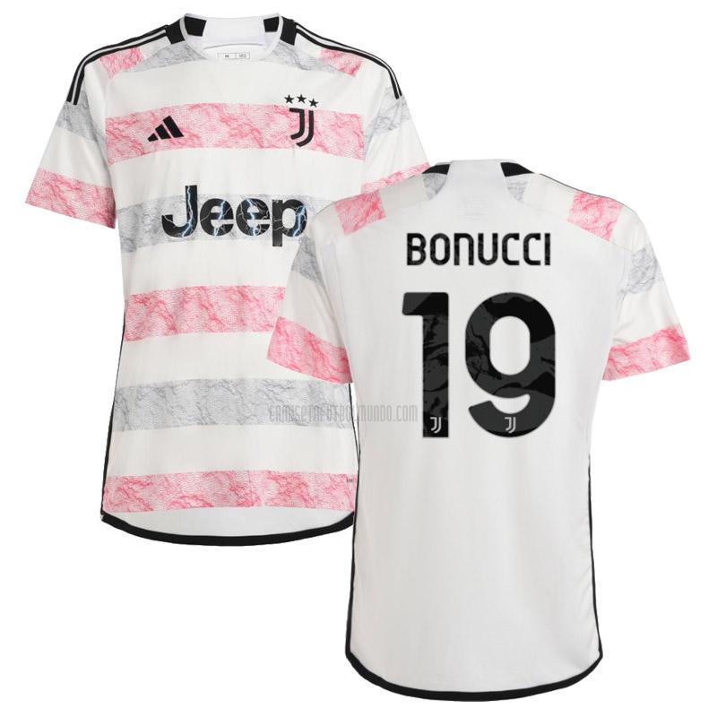 camiseta bonucci juventus segunda 2023-2024