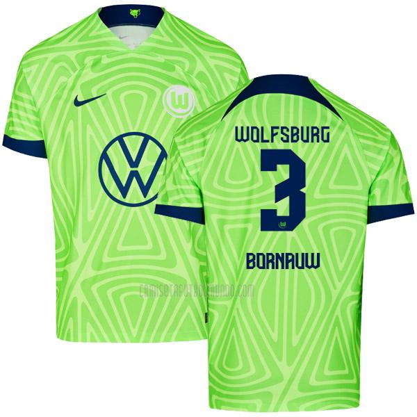 camiseta bornauw wolfsburg primera 2022-2023