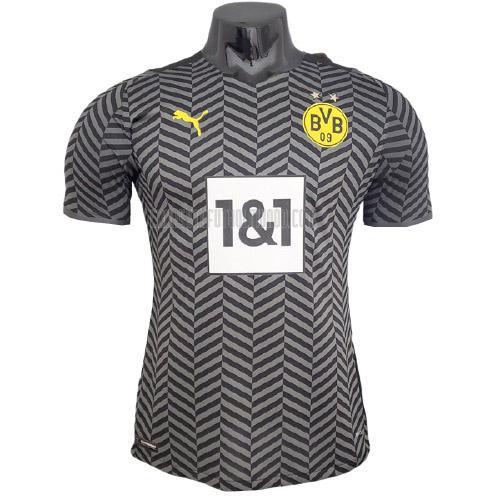 camiseta borussia dortmund edición de jugador segunda 2021-2022