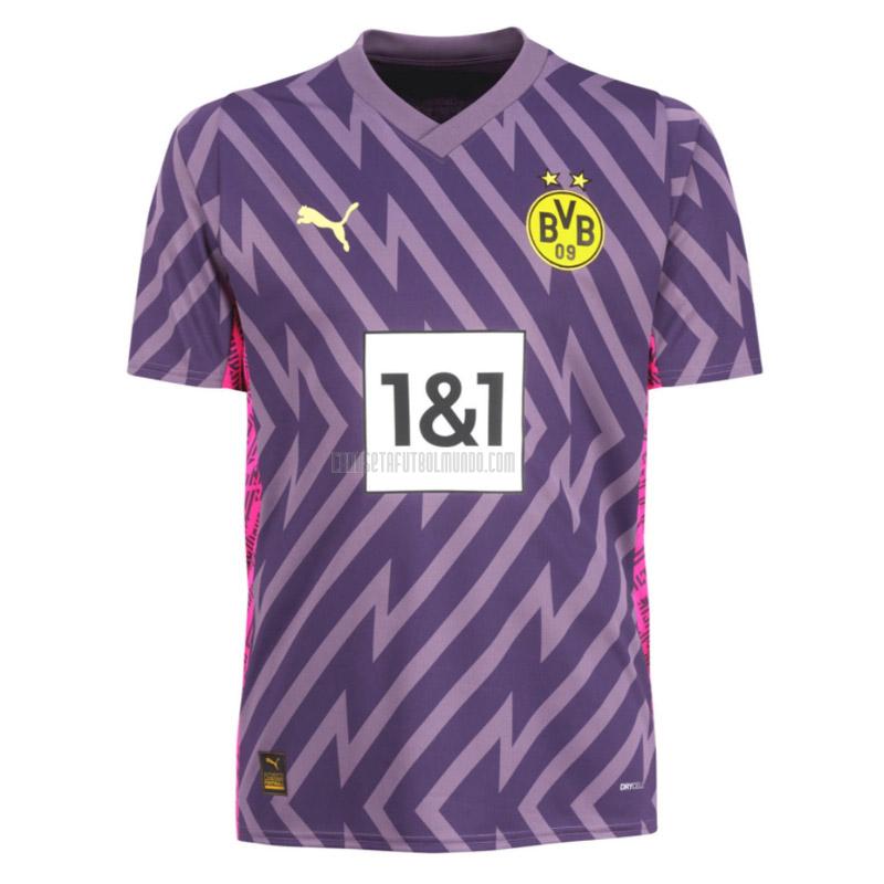 camiseta borussia dortmund portero púrpura 2023-2024