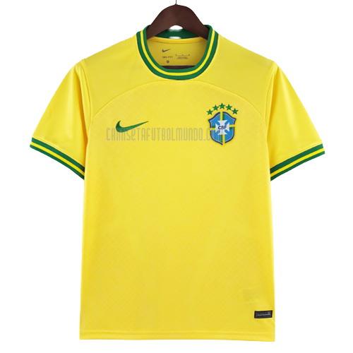 camiseta brasil amarillo 2022