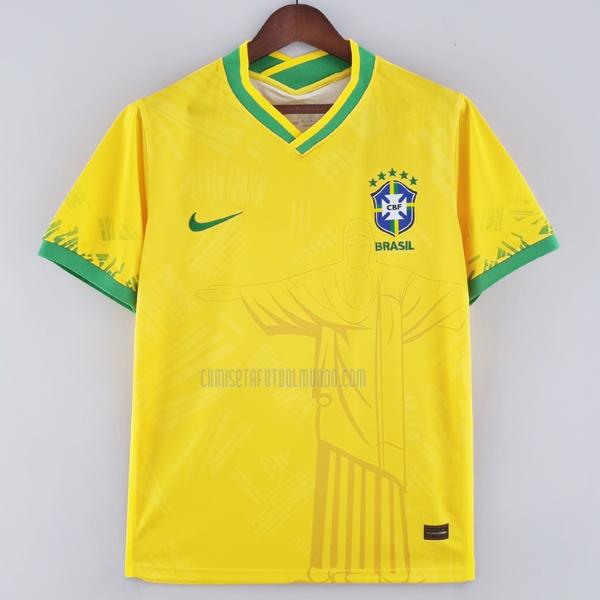 camiseta brasil amarillo bx1 2022