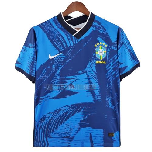 camiseta brasil azul bx3 2022
