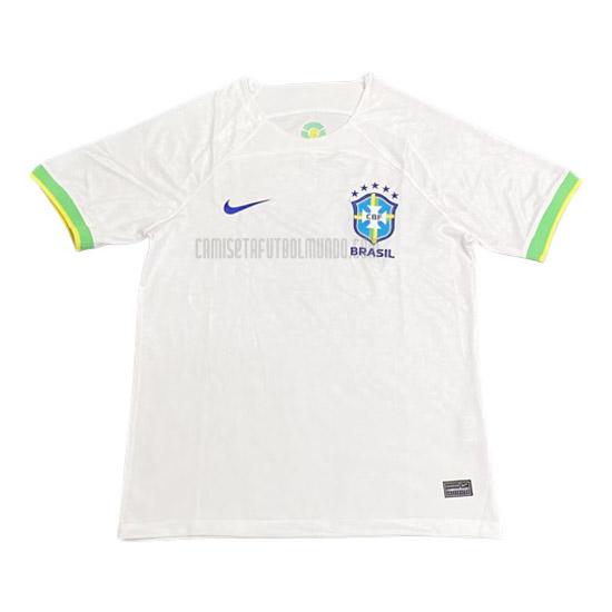 camiseta brasil copa mundial blanco 2022