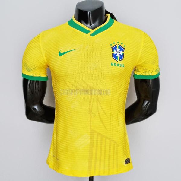 camiseta brasil edición de jugador bx1 amarillo 2022