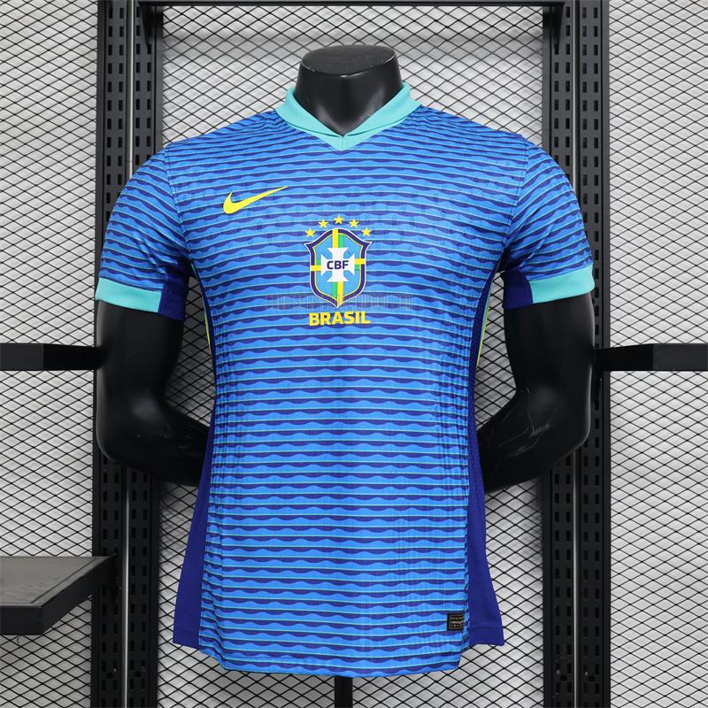 camiseta brasil edición de jugador segunda 2024