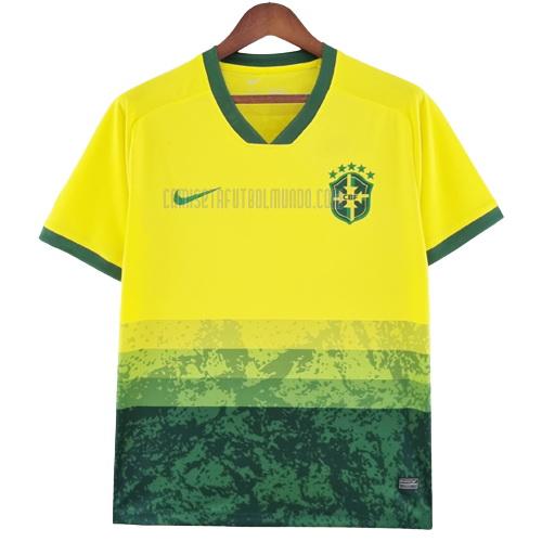 camiseta brasil edición especial amarillo verde bx3 2022