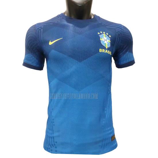 camiseta brasil edición jugador segunda 2020-21