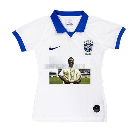 camiseta brasil mujer conmemorar pele blanco 2023