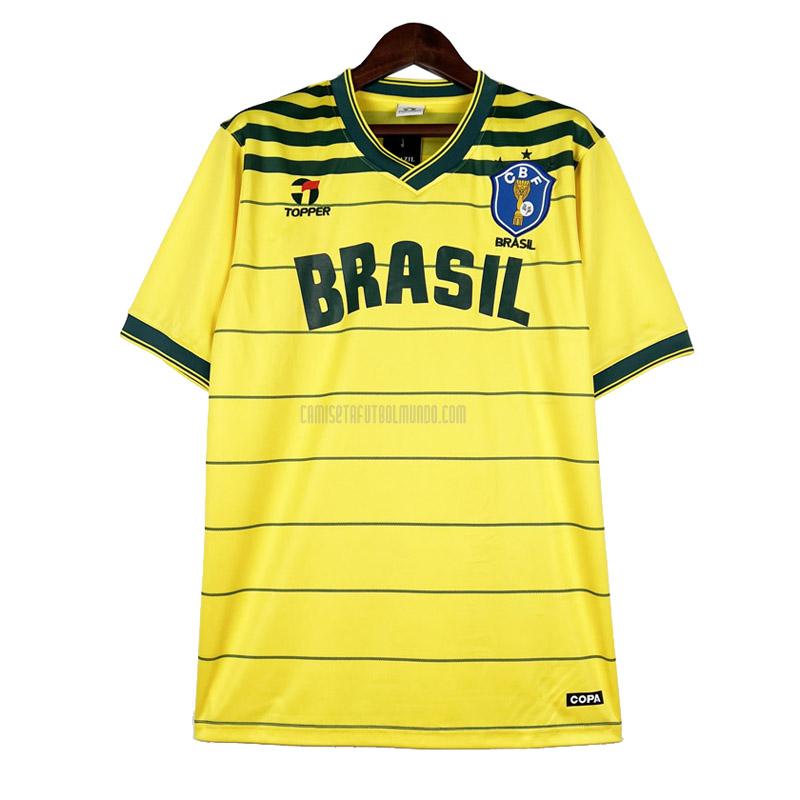 camiseta brasil primera 1984