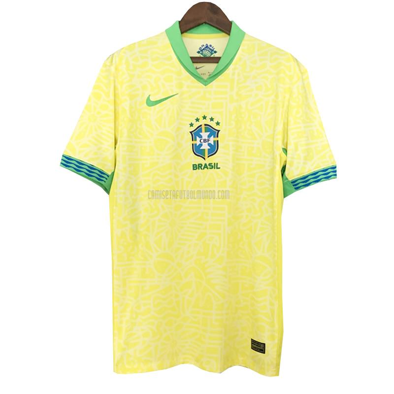 camiseta brasil primera 2024