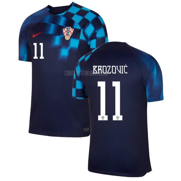camiseta brozovic croacia copa mundial segunda 2022