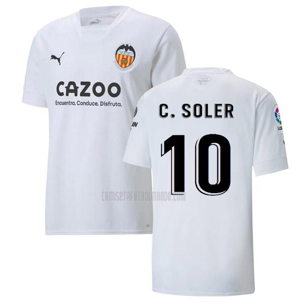 camiseta c. soler valencia primera 2022-2023