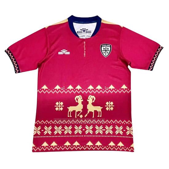 camiseta cagliari calcio christmas 2022-2023