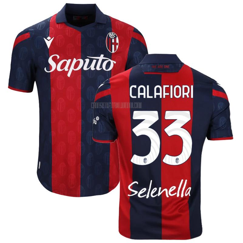 camiseta calafiori bologna primera 2023-2024