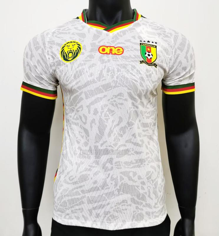 camiseta camerún edición de jugador tercera 2024