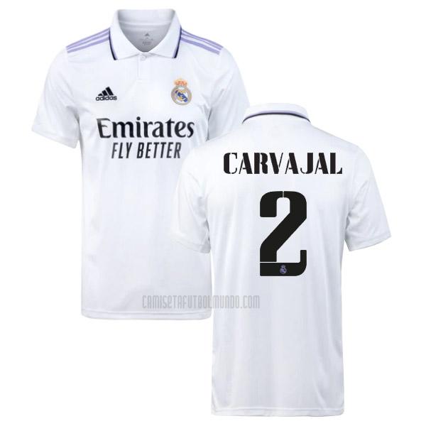 camiseta carvajal real madrid primera 2022-2023
