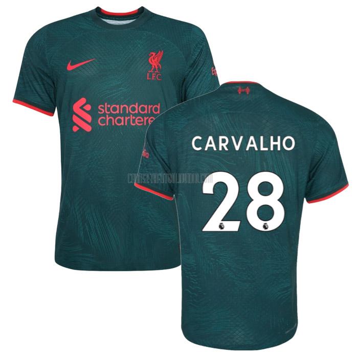 camiseta carvalho liverpool tercera 2023