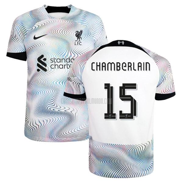 camiseta chamberlain liverpool segunda 2022-2023
