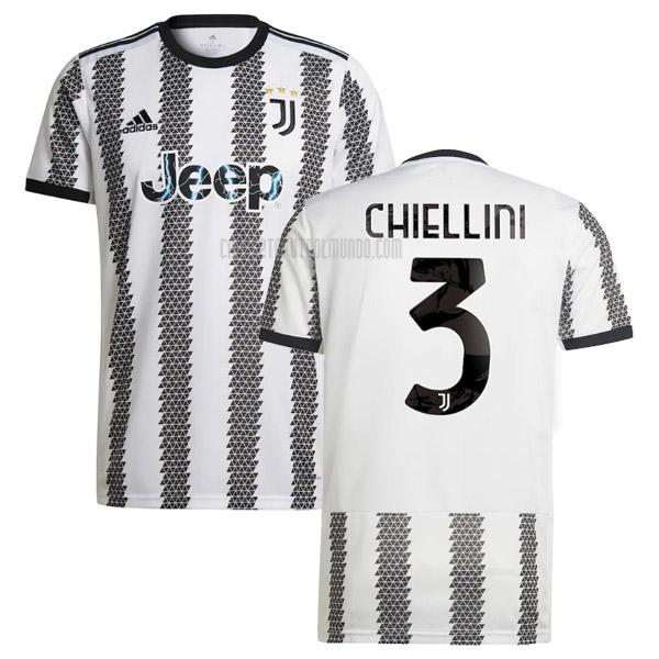 camiseta chiellini juventus primera 2022-2023