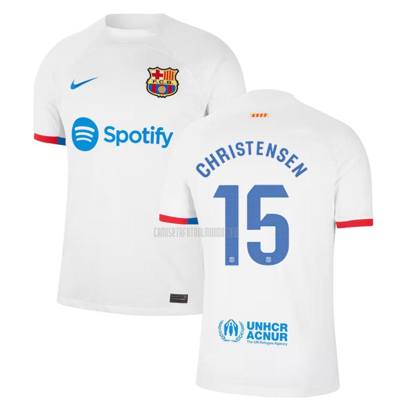 camiseta christensen barcelona segunda 2023-2024