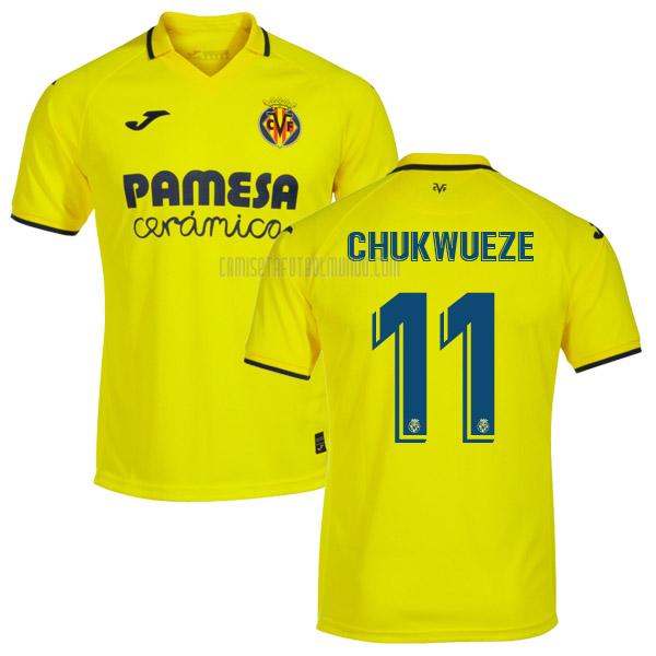 camiseta chukwueze villarreal primera 2022-2023