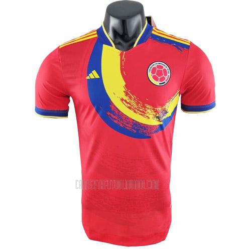 camiseta colombia edición de jugador edición especial rojo 2022
