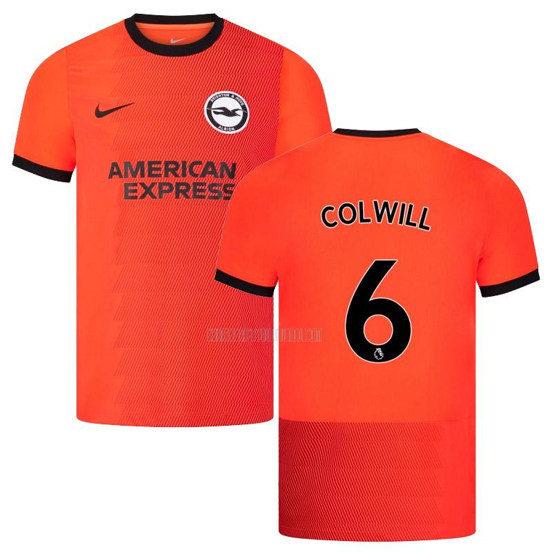 camiseta colwill brighton hove albion segunda 2022-2023