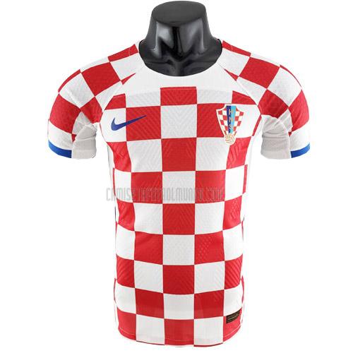 camiseta croacia edición de jugador primera 2022