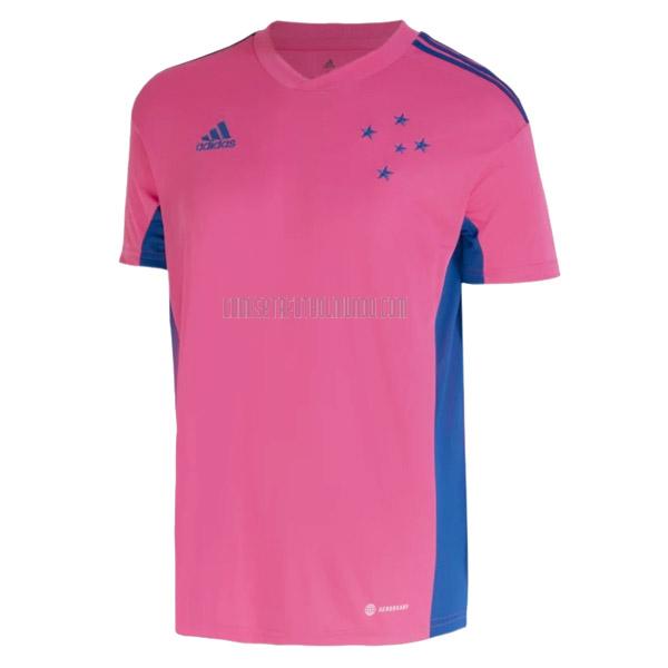 camiseta cruzeiro outubro rosa 2022-2023
