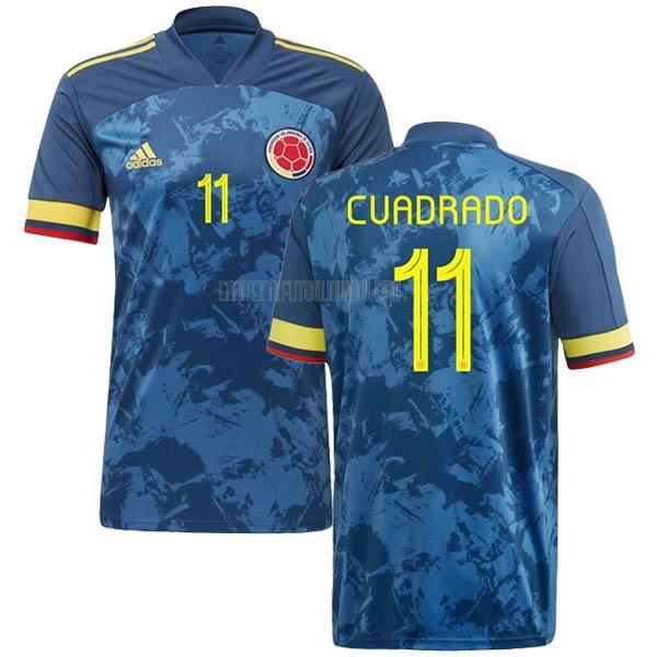 camiseta cuadrado del colombia del segunda 2020-21