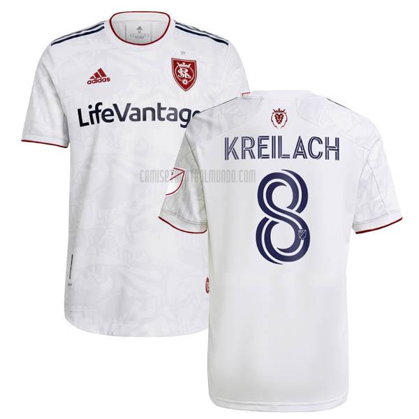 camiseta damir kreilach del real salt lake del segunda 2021-2022
