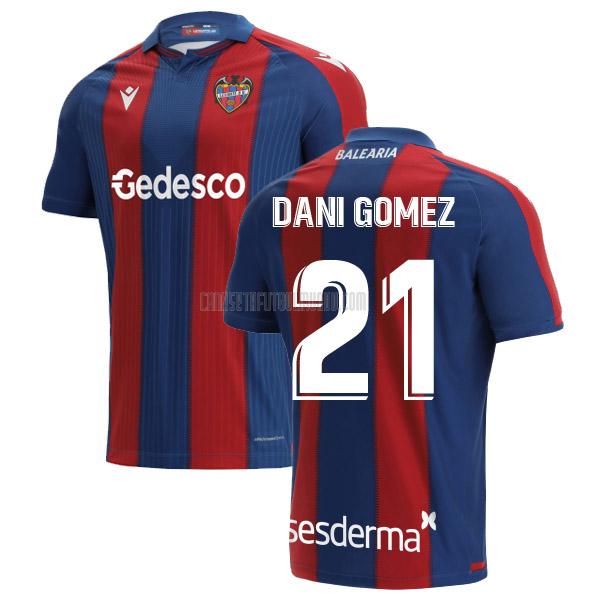 camiseta dani gomez del levante del primera 2021-2022