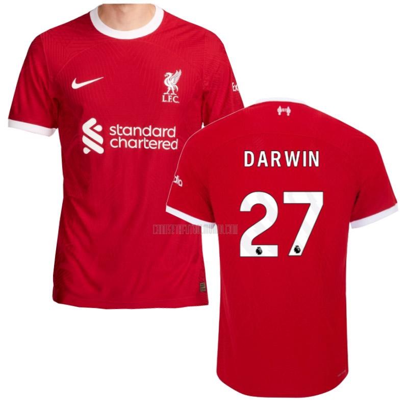 camiseta darwin liverpool edición de jugador primera 2023-2024