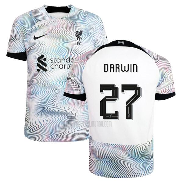 camiseta darwin liverpool segunda 2022-2023