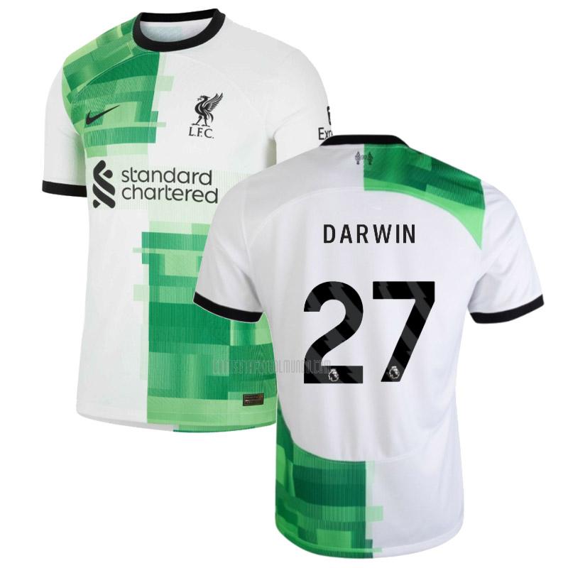 camiseta darwin liverpool segunda 2023-2024