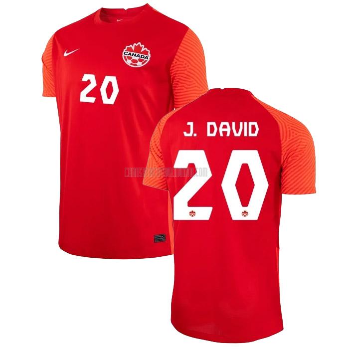camiseta david canadá copa mundial primera 2022