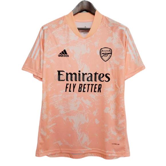 camiseta de entrenamiento arsenal naranja 2020-2021