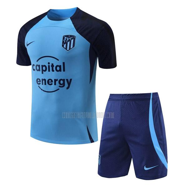 camiseta de entrenamiento atletico madrid traje 22830a azul 2022-2023